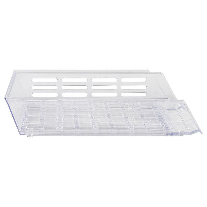 Лоток для бумаг горизонтальный СТАММ "XXL", прозрачный