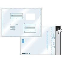 Пакет почтовый B4, UltraPac, 250*353мм, полиэтилен, отр. лента, 70мкм