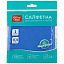 Салфетка для оптики и стекла OfficeClean "Стандарт" микрофибра, 30*30см, синяя