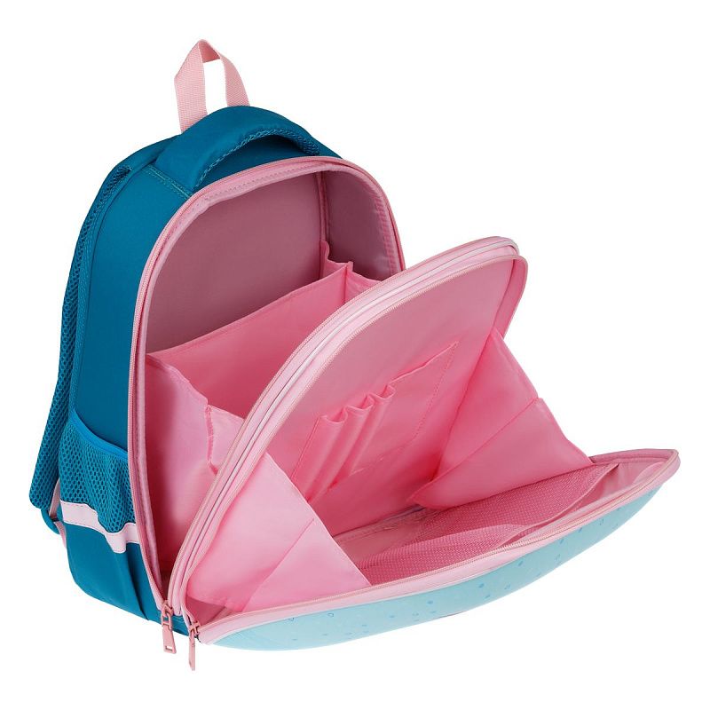 Ранец ArtSpace School Friend "Sweet Friends" 39*30*18см, 2 отделения, 2 кармана, анатомическая спинка, пенал, мешок для обуви 