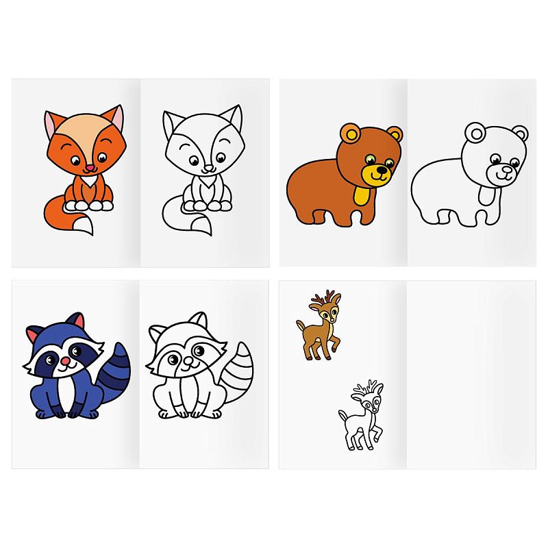 Раскраска А5, 16 стр.,  ТРИ СОВЫ "Посмотри и раскрась. Выпуск №3"