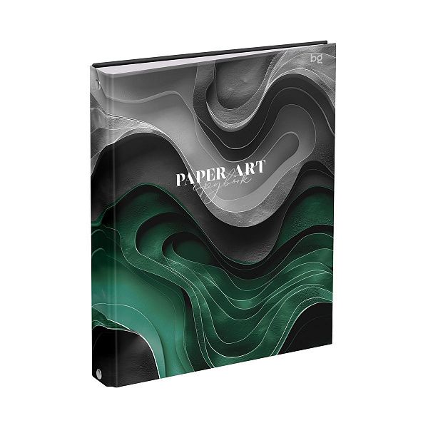 Тетрадь на кольцах А5, 120л., BG "Paper art", матовая ламинация