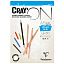 Скетчбук - блокнот 50л., А5 Clairefontaine "Cray ON", на склейке, мелкозерн., 120г/м2