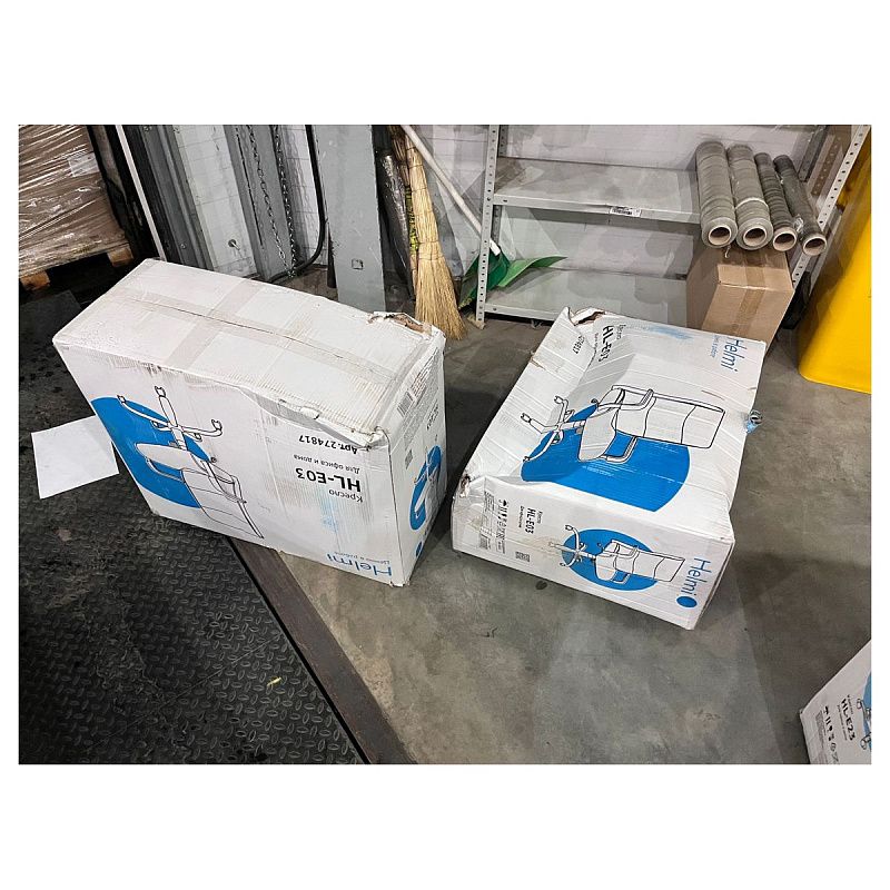 УЦЕНКА-Кресло руководителя Helmi HL-E03 "Accept", экокожа черная