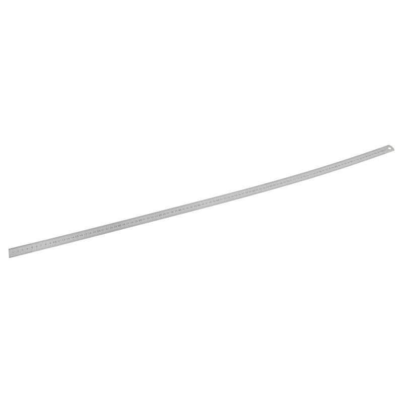 Линейка 100см СТАММ, стальная, ПВХ чехол с европодвесом 