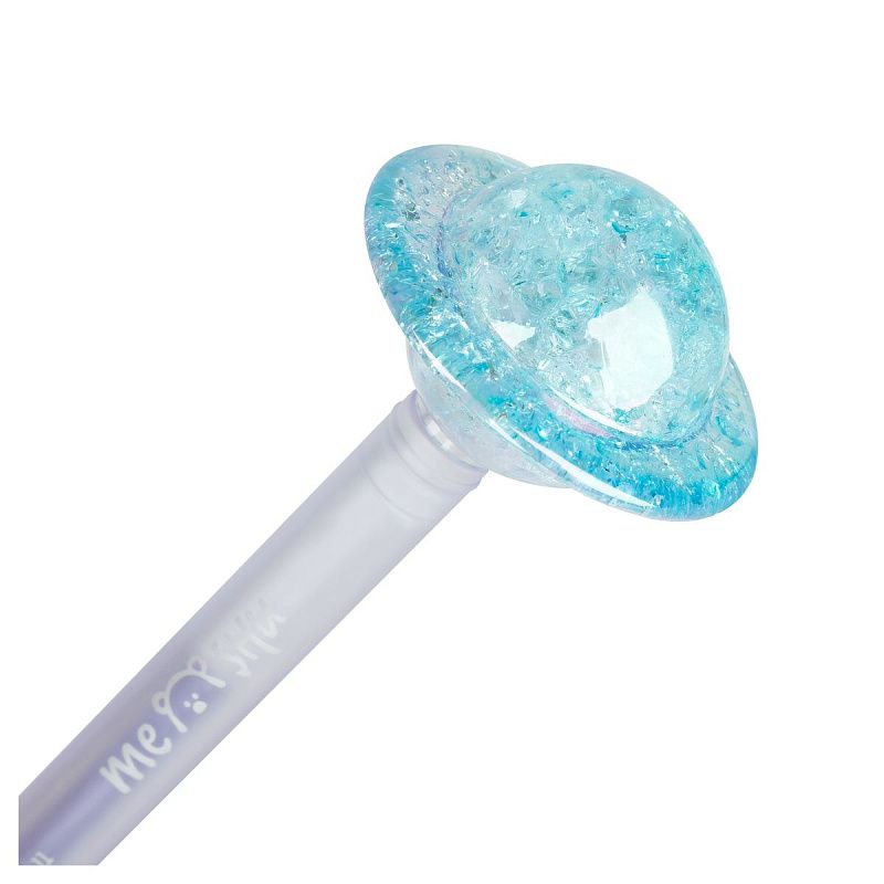 Ручка шариковая MESHU "Planet" синяя, 0,5мм, корпус ассорти 