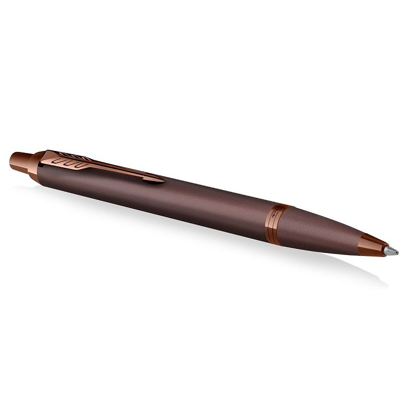 Ручка шариковая Parker "IM Professionals Monochrome Burgundy" синяя, 1мм, кнопочн., подарочная упаковка 