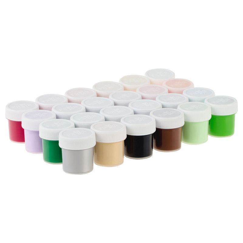 Краски акриловые декоративные Гамма "Хобби", 24 цвета, 20мл, картон.упак.  e-com