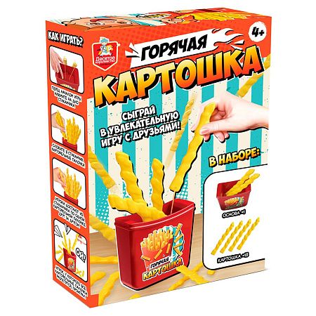 Игра настольная Десятое королевство "Горячая картошка", картонная коробка 