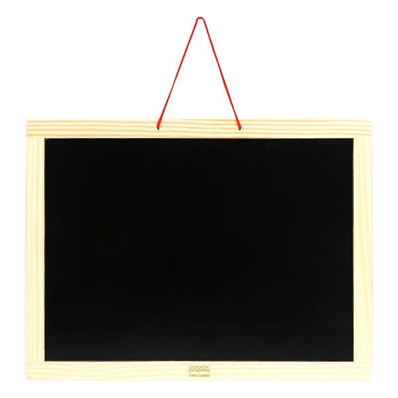 Доска двусторонняя магнитно-маркерная Три Совы, А3, настенная