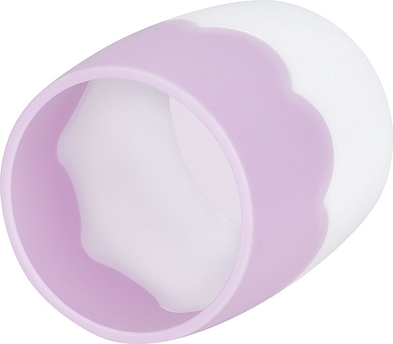 Подставка-стакан СТАММ, двухцветная, пастельные цвета, ассорти