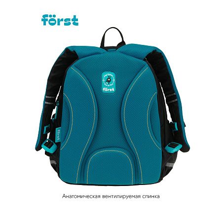 Рюкзак Först F-Cute "Up" 37*29*17см, 3 отделения, 2 кармана, эргономичная спинка 