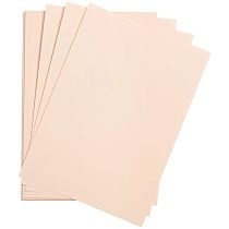 Цветная бумага 500*650мм, Clairefontaine "Etival color", 24л., 160г/м2, бледно-розовый, легкое зерно, 30%хлопка, 70%целлюлоза