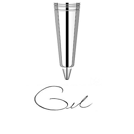Стержень гелевый Parker "Gel Ball Point" черный, 98мм, 0,7мм, блистер 