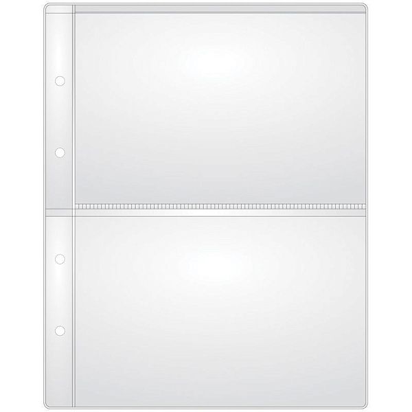 Лист для альбома OfficeSpace "Optima" на 2 боны 185*120, 120мкм