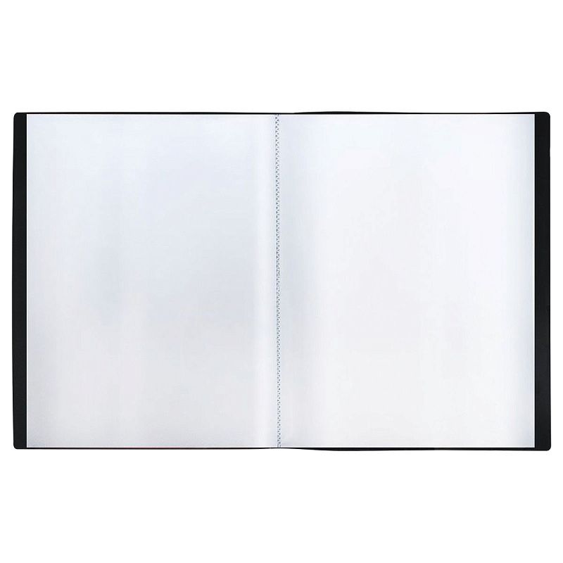 Папка с 60 вкладышами OfficeSpace "Вита" А4, 21мм, 500мкм,  пластик, черная 