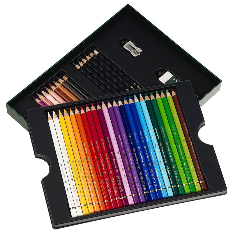 Набор художественных изделий Faber-Castell "Polychromos & Pitt Graphite Matt ", 40 предметов,  студийная коробка