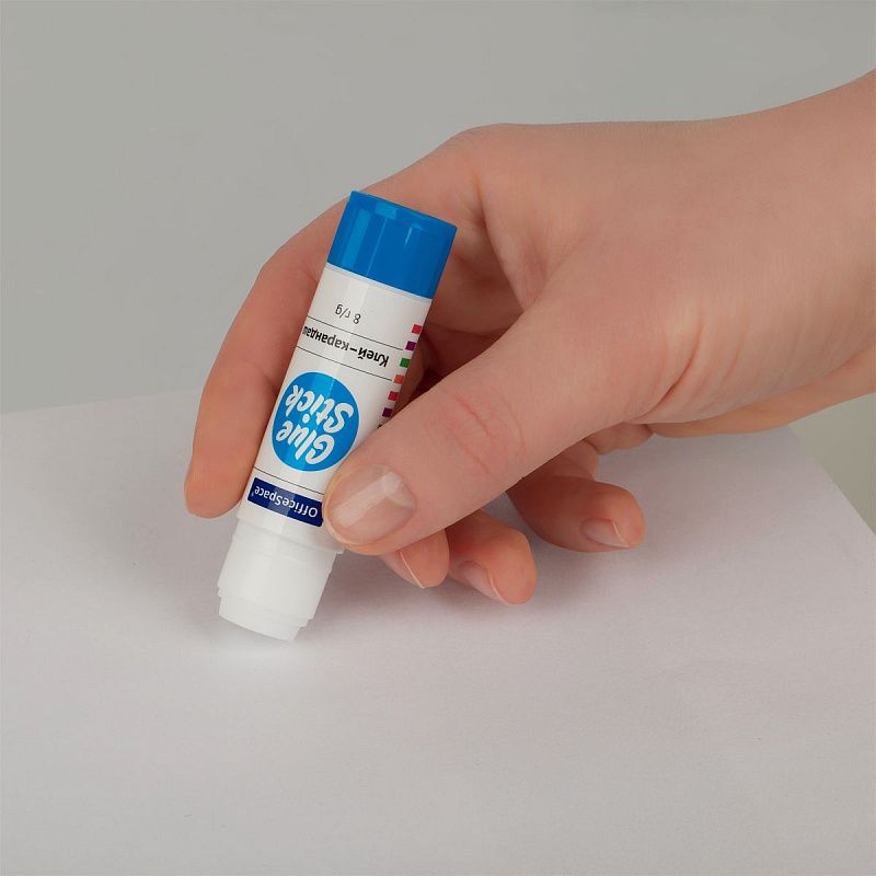 Клей-карандаш OfficeSpace, 08г, дисплей, ПВА_1