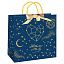 Пакет подарочный 20*20*10см MESHU "Stars magic", фольга,  матовая ламинация