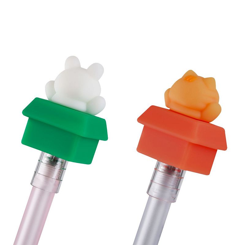 Ручка шариковая MESHU "Friends Box" синяя, 0,7мм, корпус ассорти 