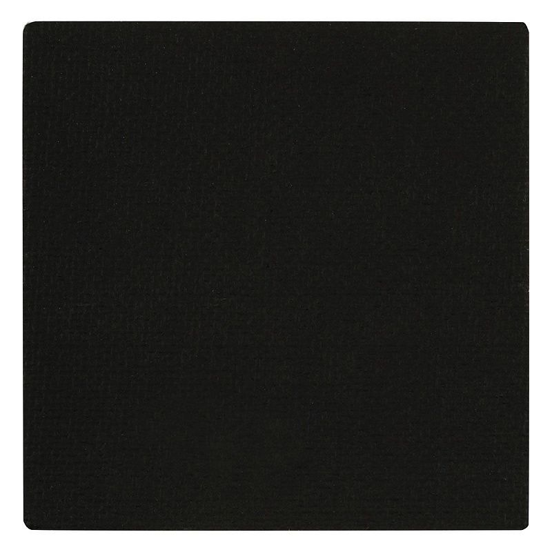 Набор холстов на картоне Гамма "Студия", 3шт., 6,5*6,5см, цвет черный, 100% хлопок, 280г/м2, мелкое