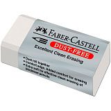 Ластик Faber-Castell "Dust Free", прямоугольный, картонный футляр, 41*18,5*11,5мм