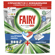 Капсулы для посудомоечной машины Fairy "Platinum. All in 1 Свежесть трав", 70шт (ПОД ЗАКАЗ) 