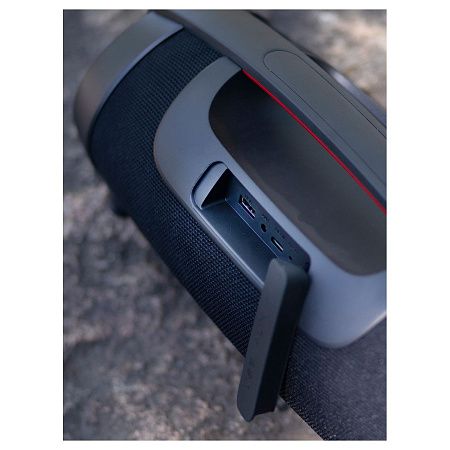 Колонка портативная Smartbuy COMMANDER, 80Вт, Bluetooth, MP3, FM-радио, подстветка, micro SD, черный