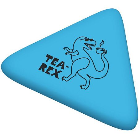 Ластик Berlingo "Dino", 4шт., треугольные, 50*44*7мм, блистер 