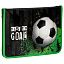 Папка для труда 1 отделение, А4, ArtSpace "Time to goal", 325*230*25мм, пластик, молния вокруг, откид. планка