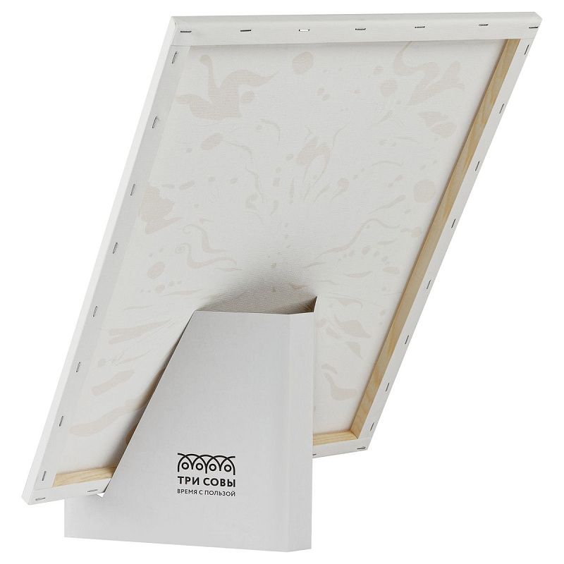 Картина по номерам на холсте с глиттером ТРИ СОВЫ "Кот-холи", 40*50, с акриловыми красками и кистями