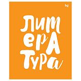 Тетрадь предметная 48л. BG "Домино" - Литература, пластиковая обложка