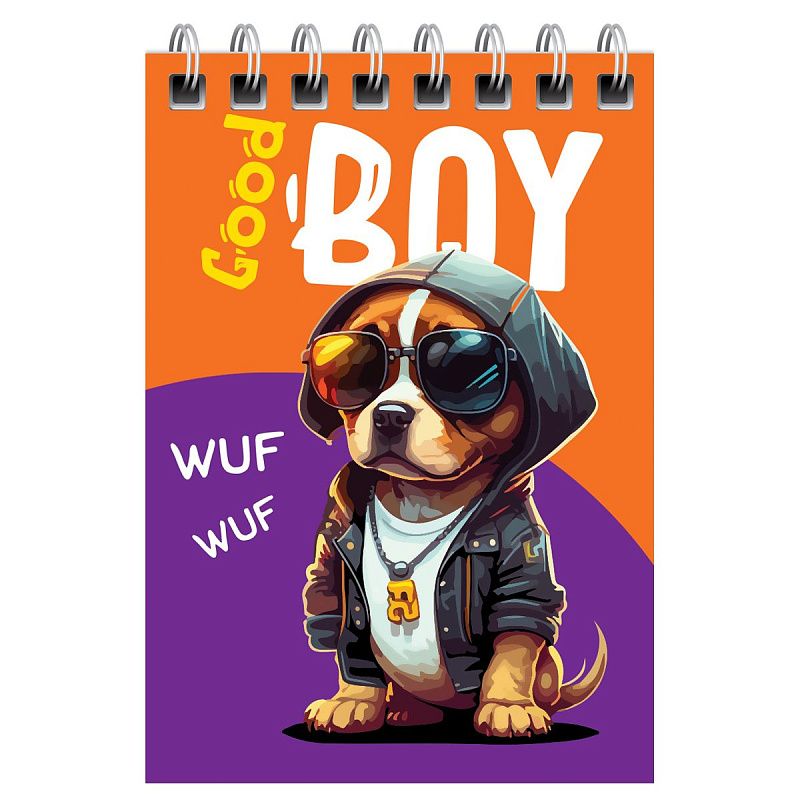 Блокнот А7 40л. на гребне BG "МИКС для мальчиков"