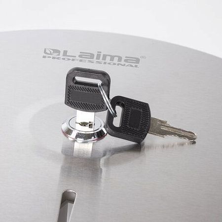Диспенсер для туалетной бумаги LAIMA PROFESSIONAL BASIC (Система T2) малый, нержавеющая сталь, матовый, 605048 