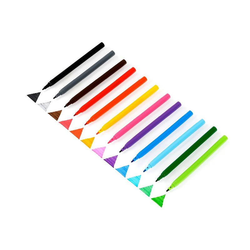 Фломастеры ArtSpace "Космос", 12цв., картон, смываемые, европодвес