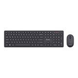 Комплект беспроводной клавиатура + мышь Smartbuy ONE 328327AG, USB, черный