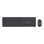 Комплект беспроводной клавиатура + мышь Smartbuy ONE 328327AG, USB, черный