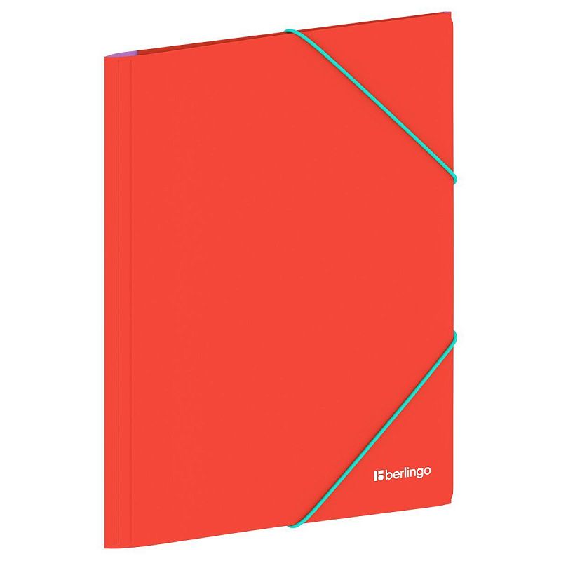 Папка на резинке Berlingo "Raze" А4, 600мкм, красная
