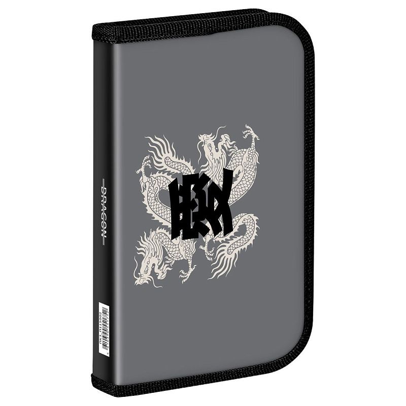 Пенал 1 отделение, 190*115 ArtSpace "Hieroglyphs", софт-тач