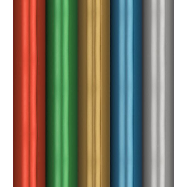 Упаковочная бумага матовая 70*100см, MESHU, 60г/м2, ассорти 5 дизайнов