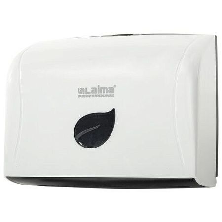 Диспенсер для полотенец LAIMA PROFESSIONAL ECO (Система H3), V-сложения, белый, ABS-пластик, 606548 