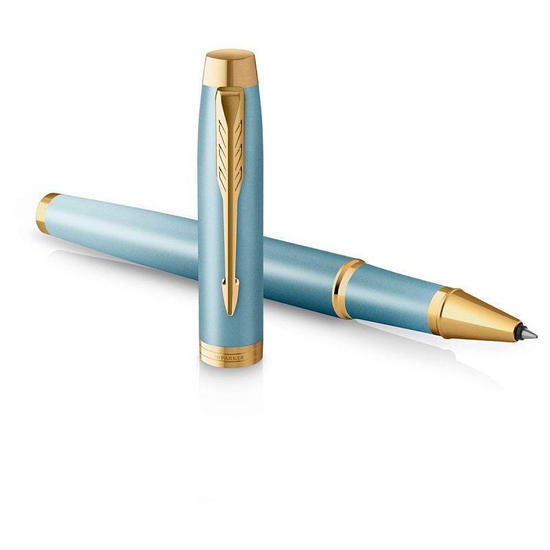 Ручка- роллер Parker "IM Rituals GREEN Gradient GT" черная, 0,5мм, подарочная упаковка 