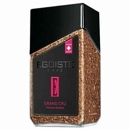 Кофе растворимый EGOISTE "Grand Cru", сублимированный, 95 г, стеклянная банка, EG10006006