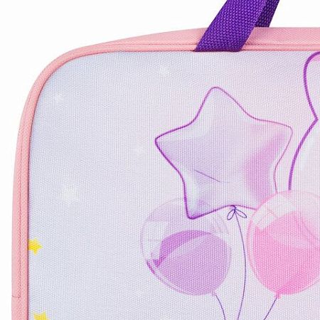 Папка на молнии с ручками BRAUBERG KIDS А4, 1 отделение, полиэстер, 80 мм, Dreamy clouds, 273314 