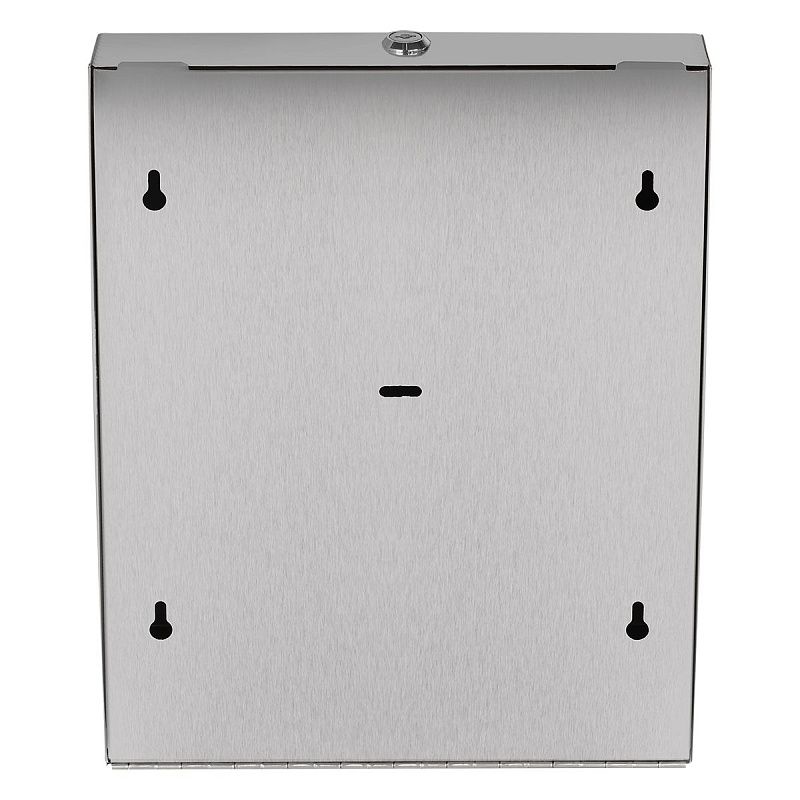 Диспенсер для полотенец листовых OfficeClean Professional (V-сл.), нержавеющая сталь 