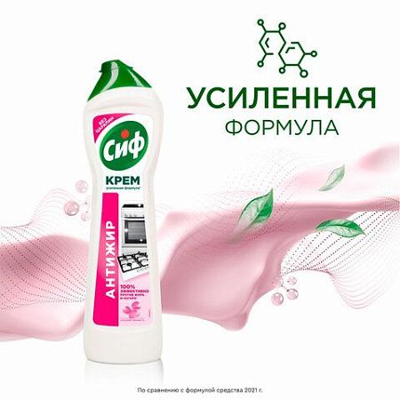Чистящее средство 500 мл, CIF (Сиф) "Розовая свежесть", крем 