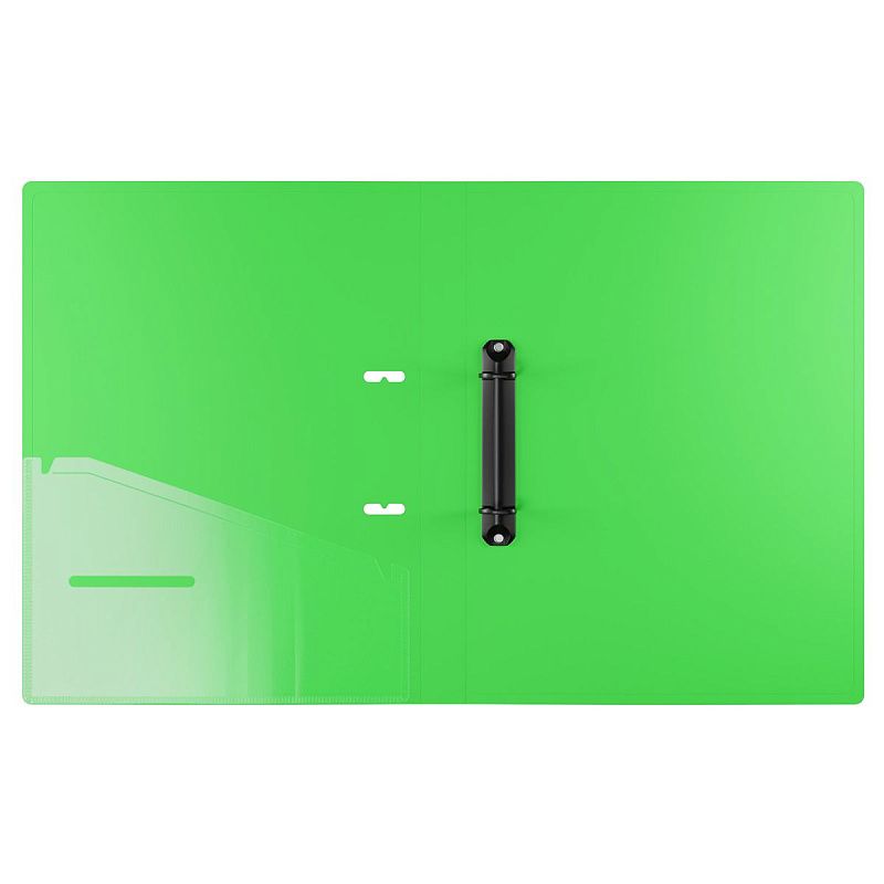 Папка на 2 кольцах Berlingo "Future Tech", А4, 24мм, 600мкм, с рисунком, D-кольца, с внутр. карманом 