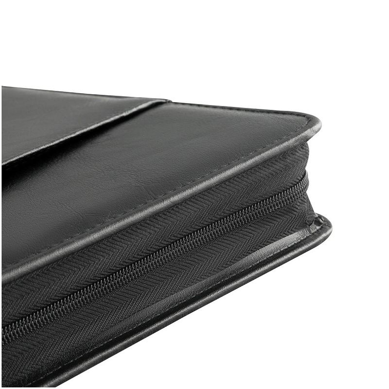 Папка деловая OfficeSpace "Jemini" имп. кожзам, на молнии 