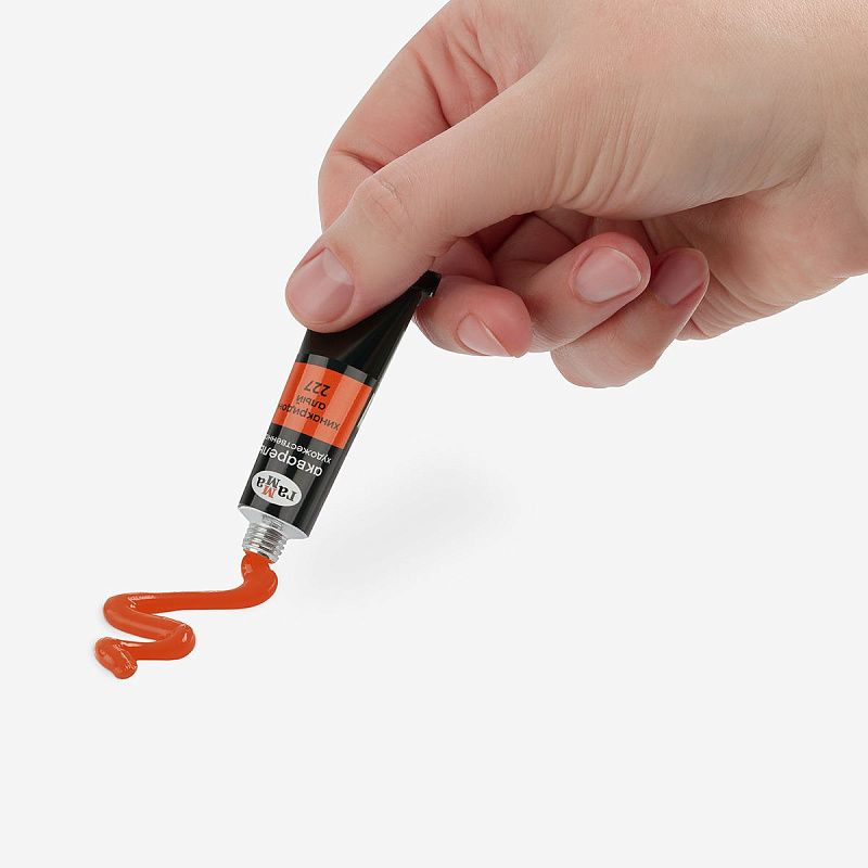 Акварель художественная Гамма "Старый мастер" хинакридон алый, 9мл, туба