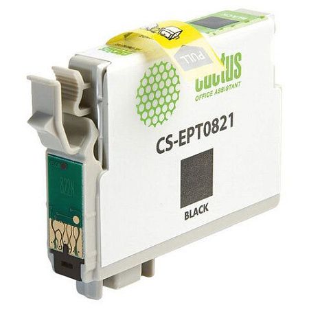Картридж струйный CACTUS (CS-EPT0821) для EPSON Stylus R270/R390/ RX590, черный 